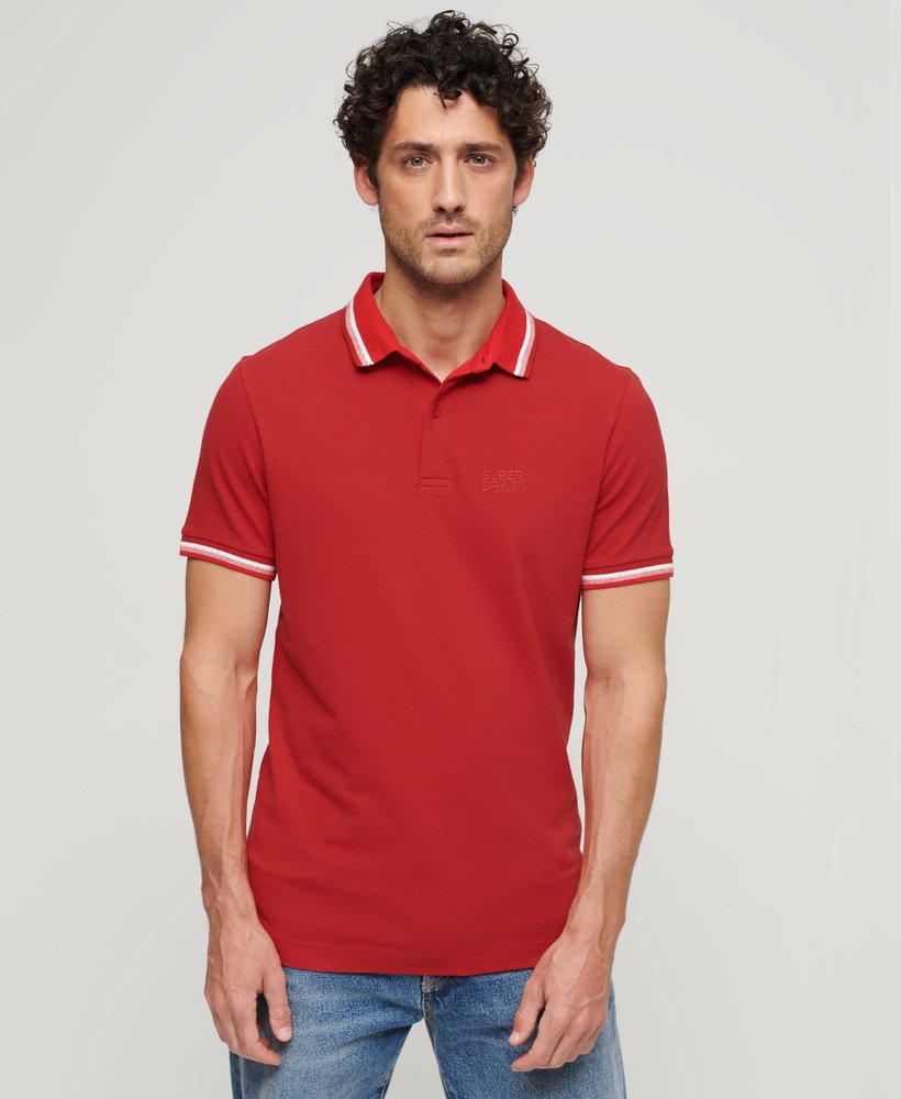 Polo à liseré Sportswear, SUPERDRY