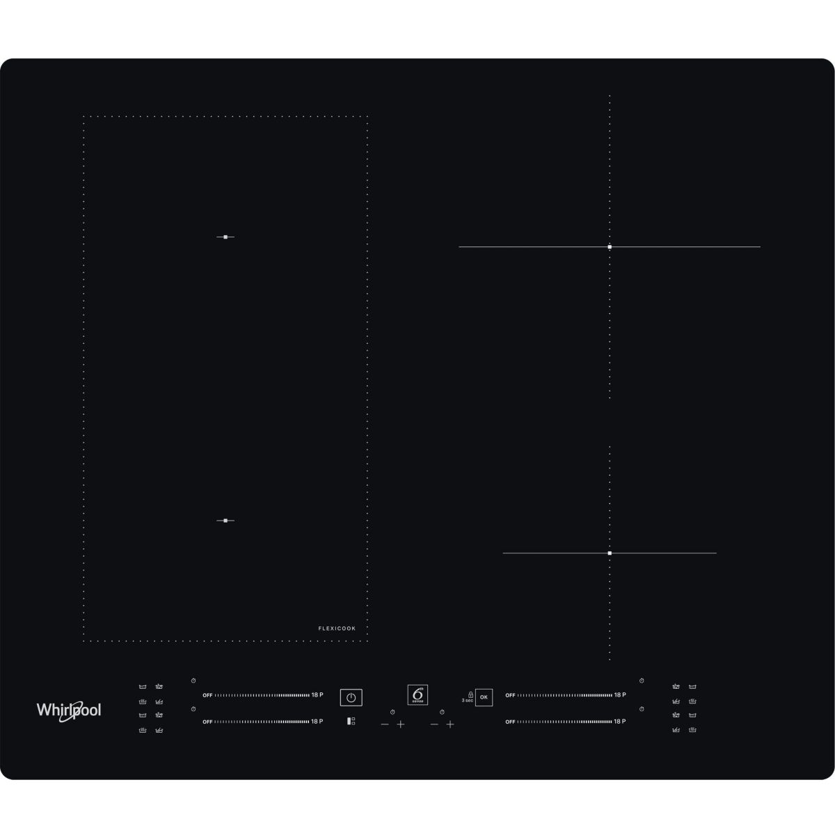 Plaque induction WLS7960NE, WHIRLPOOL