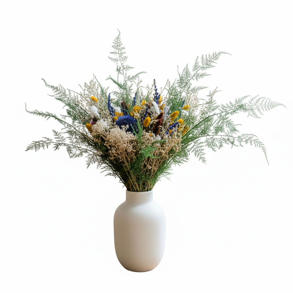 Bouquet de fleurs séchées Billy L, RECONCILIATION VEGETALE
