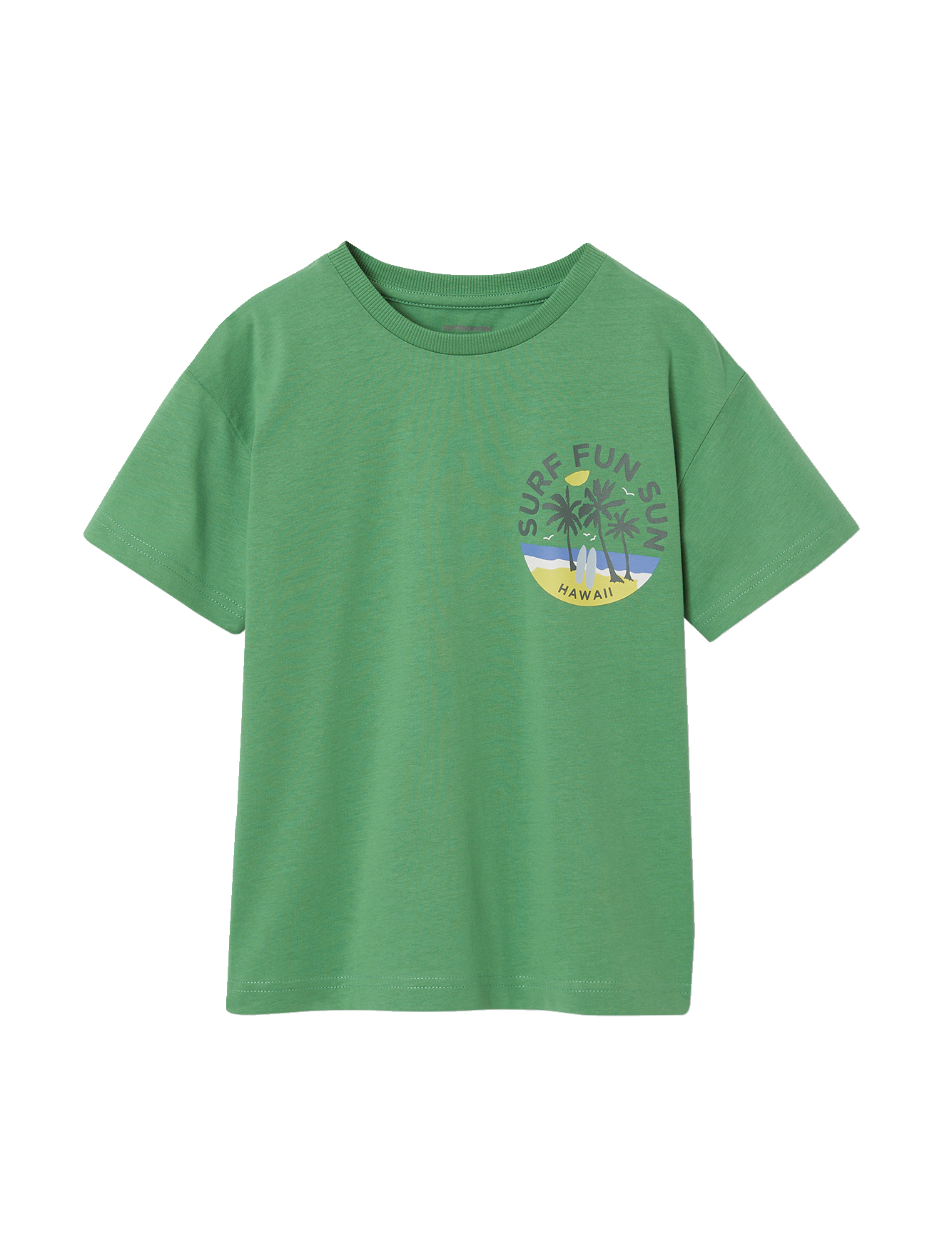 T-Shirt motif poitrine, VERTBAUDET