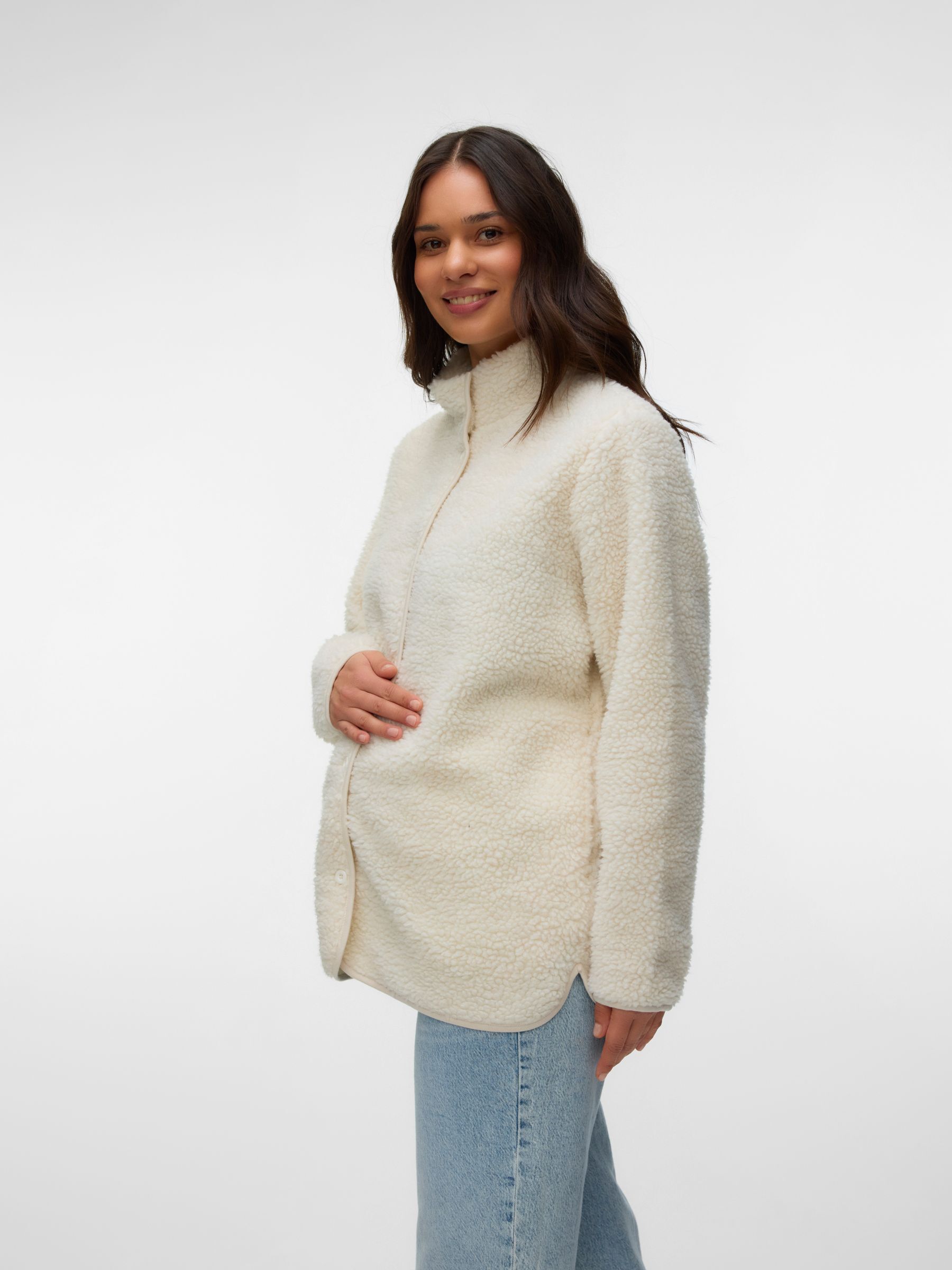 Manteau En Peluche, MAMA LICIOUS