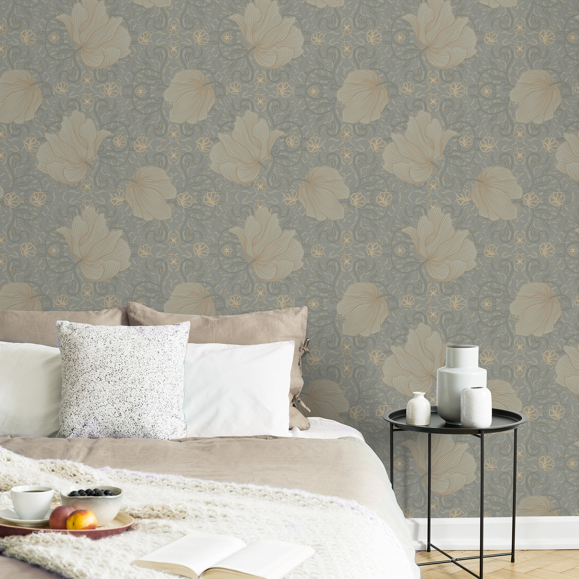 Papier peint Grande Fleur Vayen, SUBLIME