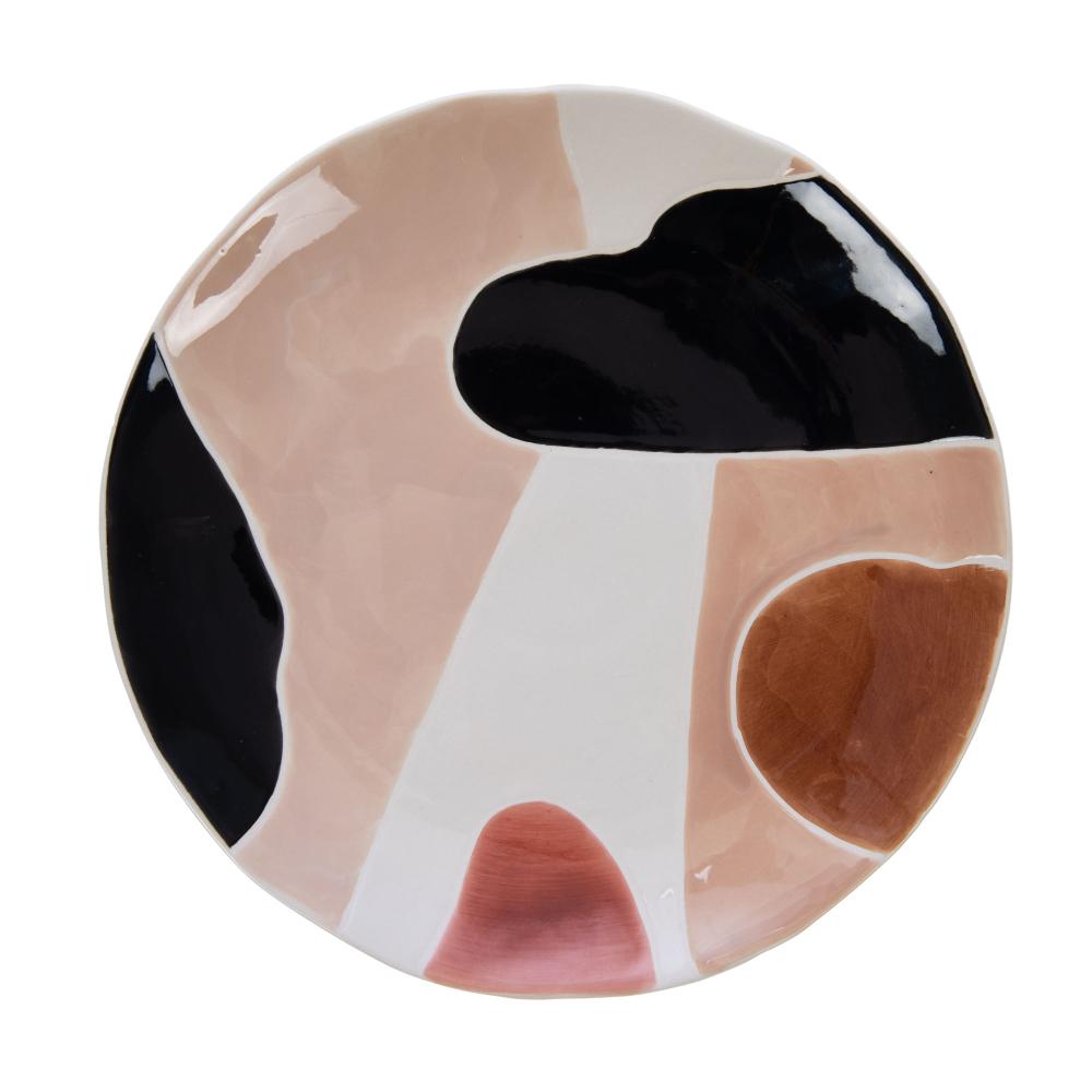 Assiette plate Charlie 25 cm (lot de 6), AMADEUS