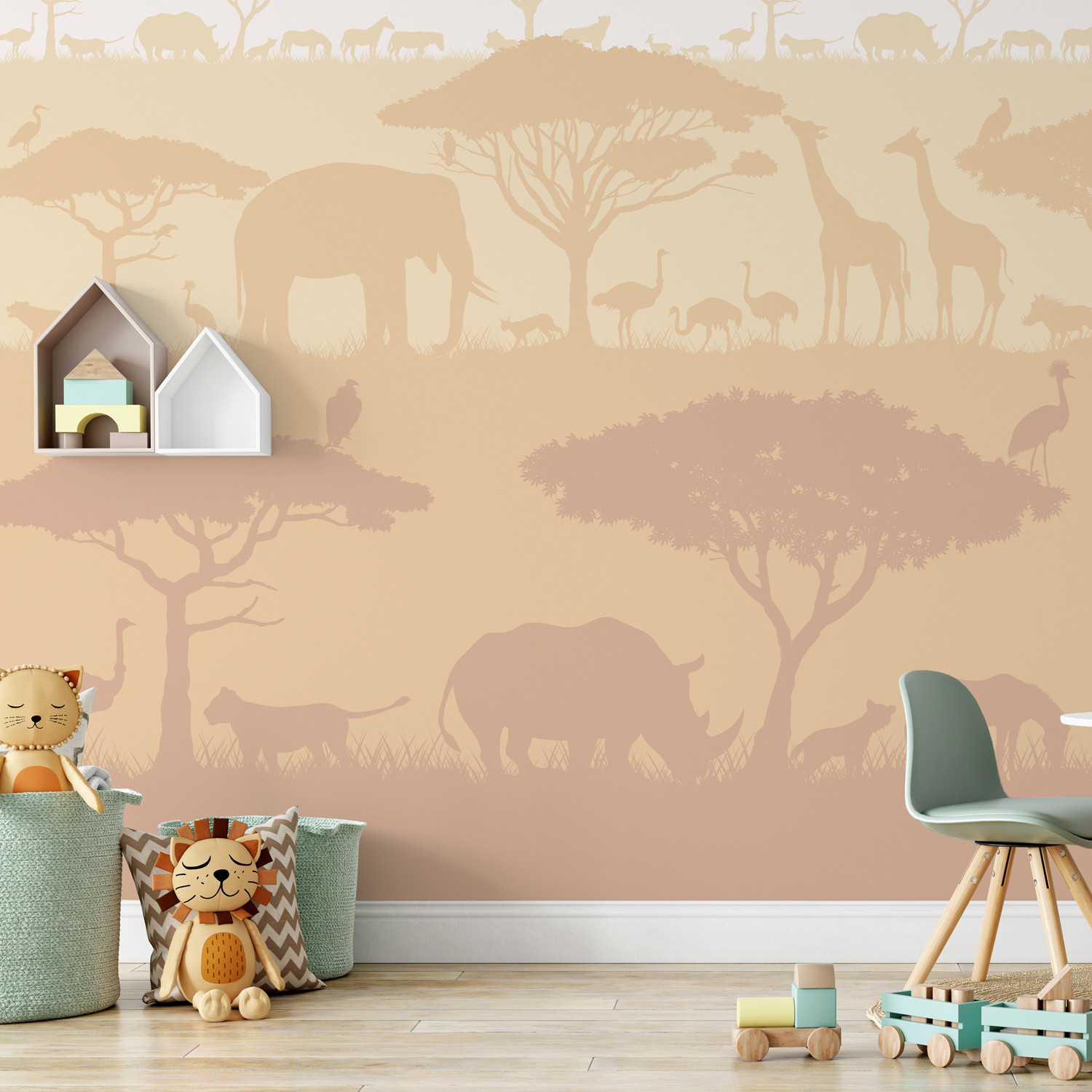 Papier peint panoramique SAVANE, LE PAPIERS DE NINON