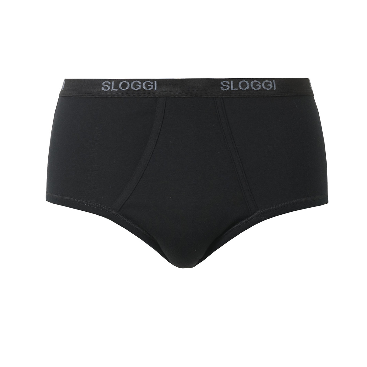 Image of Basic Fly Front Maxi Briefs in Cotton