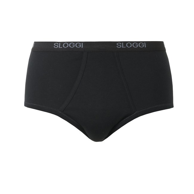 Basic Fly Front Maxi Briefs in Cotton - SLOGGI