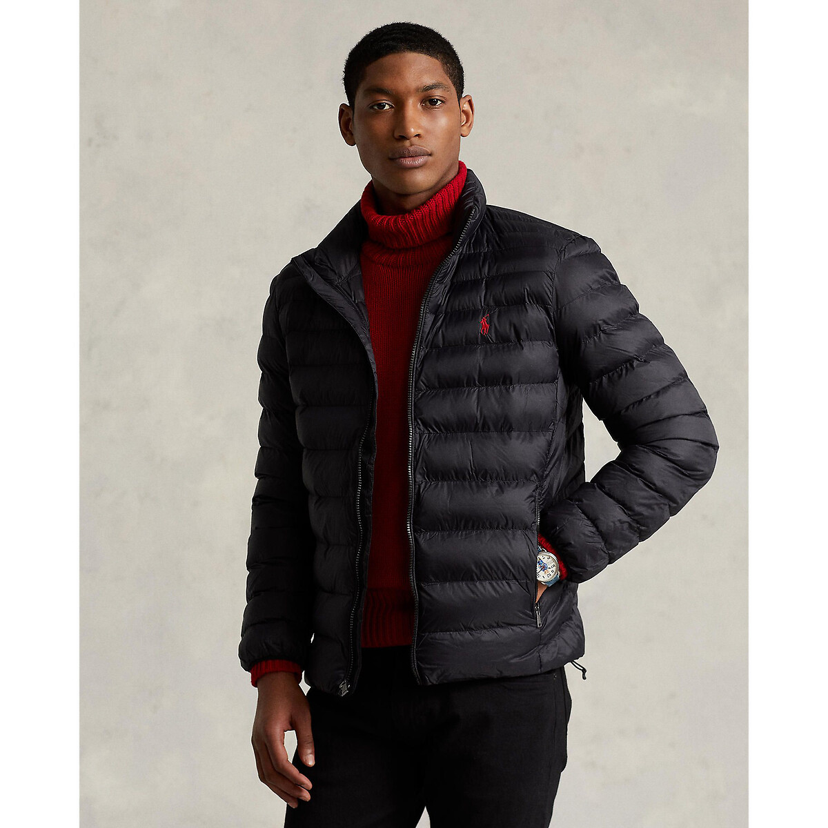Image of Terra Lightweight Padded Jacket with High-Neck