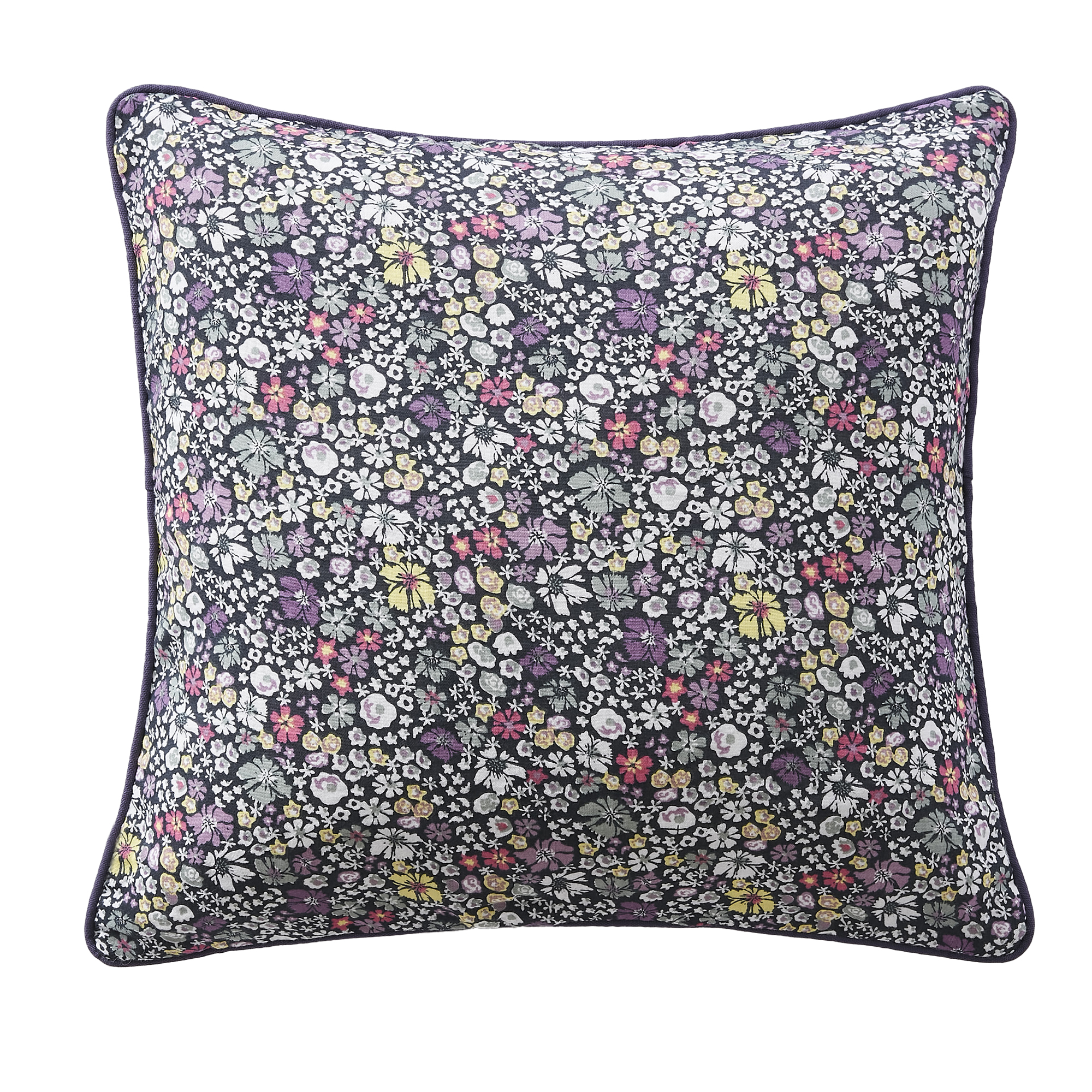 Coussin avec passepoil 45x45 cm Gaze de Coton Melia, EDEN
