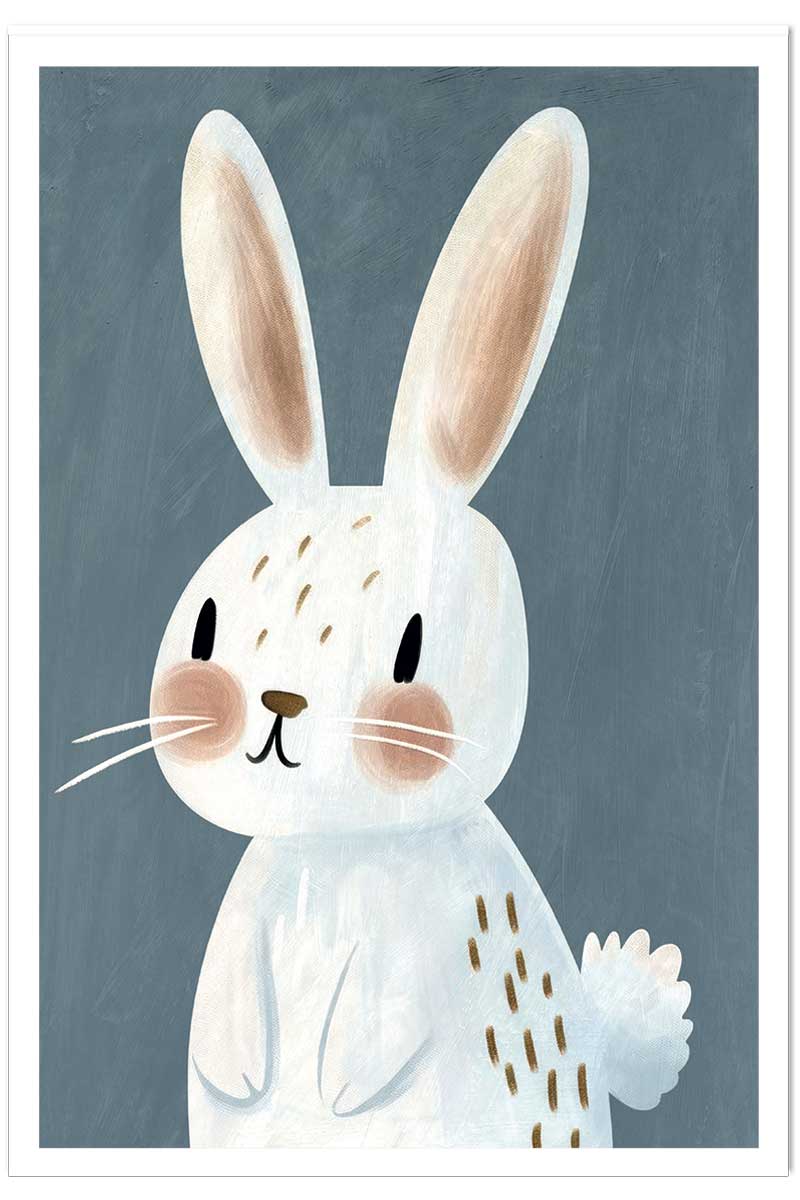 Affiche enfant coco lapin, HEXOA