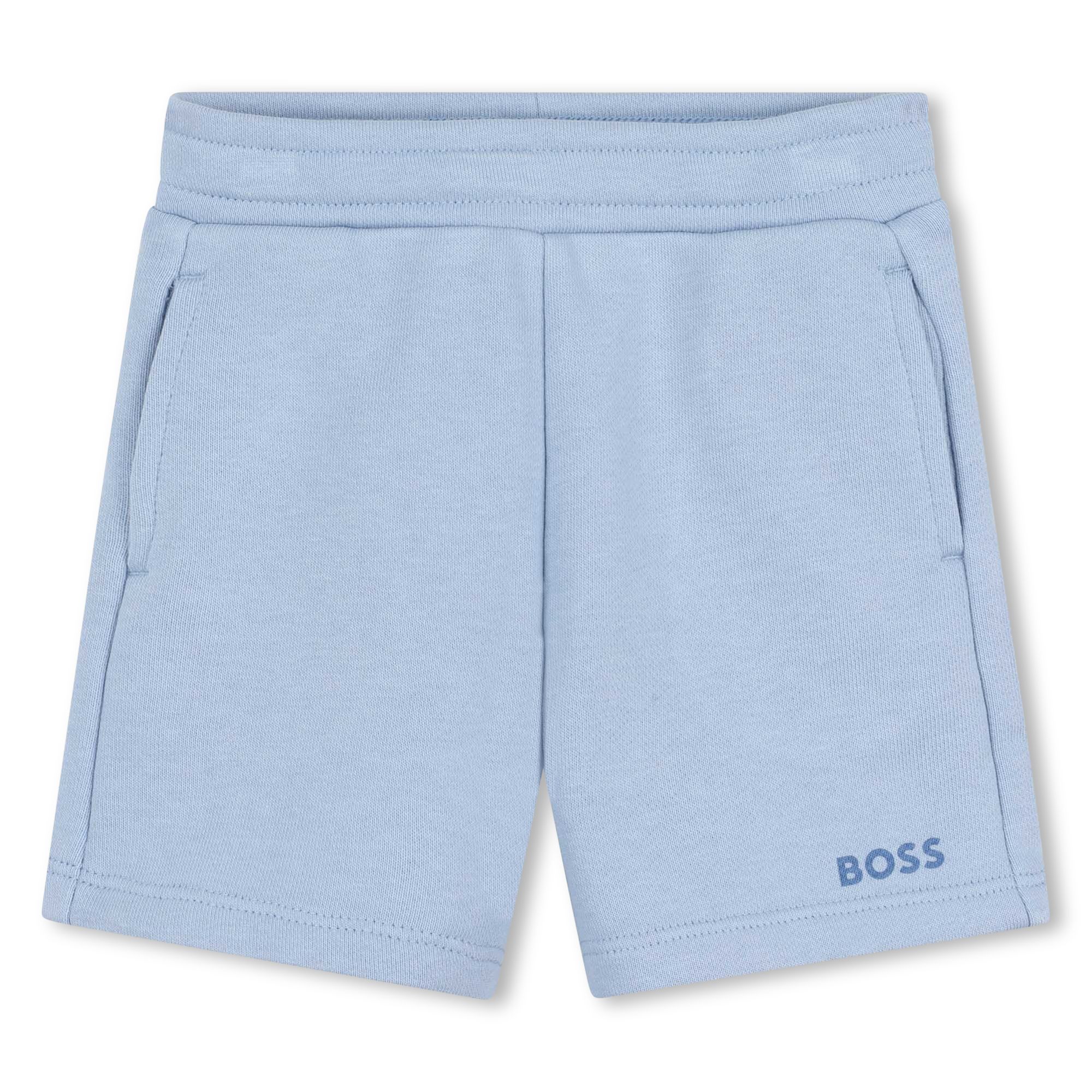 Short uni molletonné, BOSS KIDSWEAR