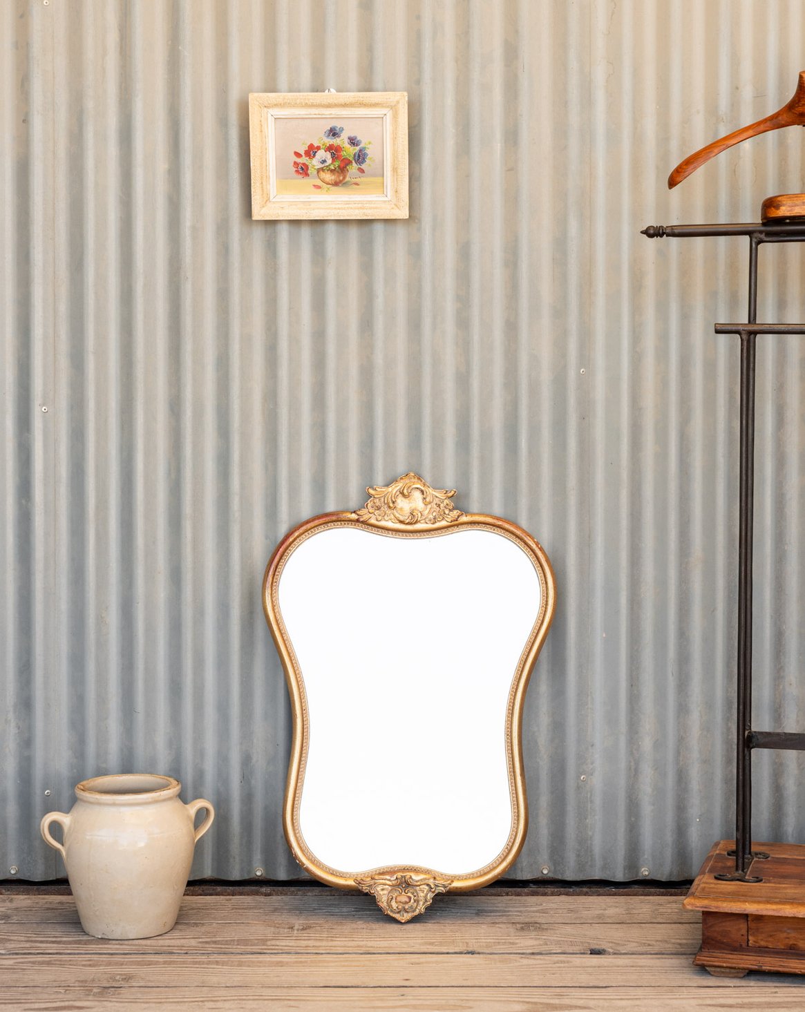 Miroir doré Georges N°1325 - Bon état, DEBONGOUT