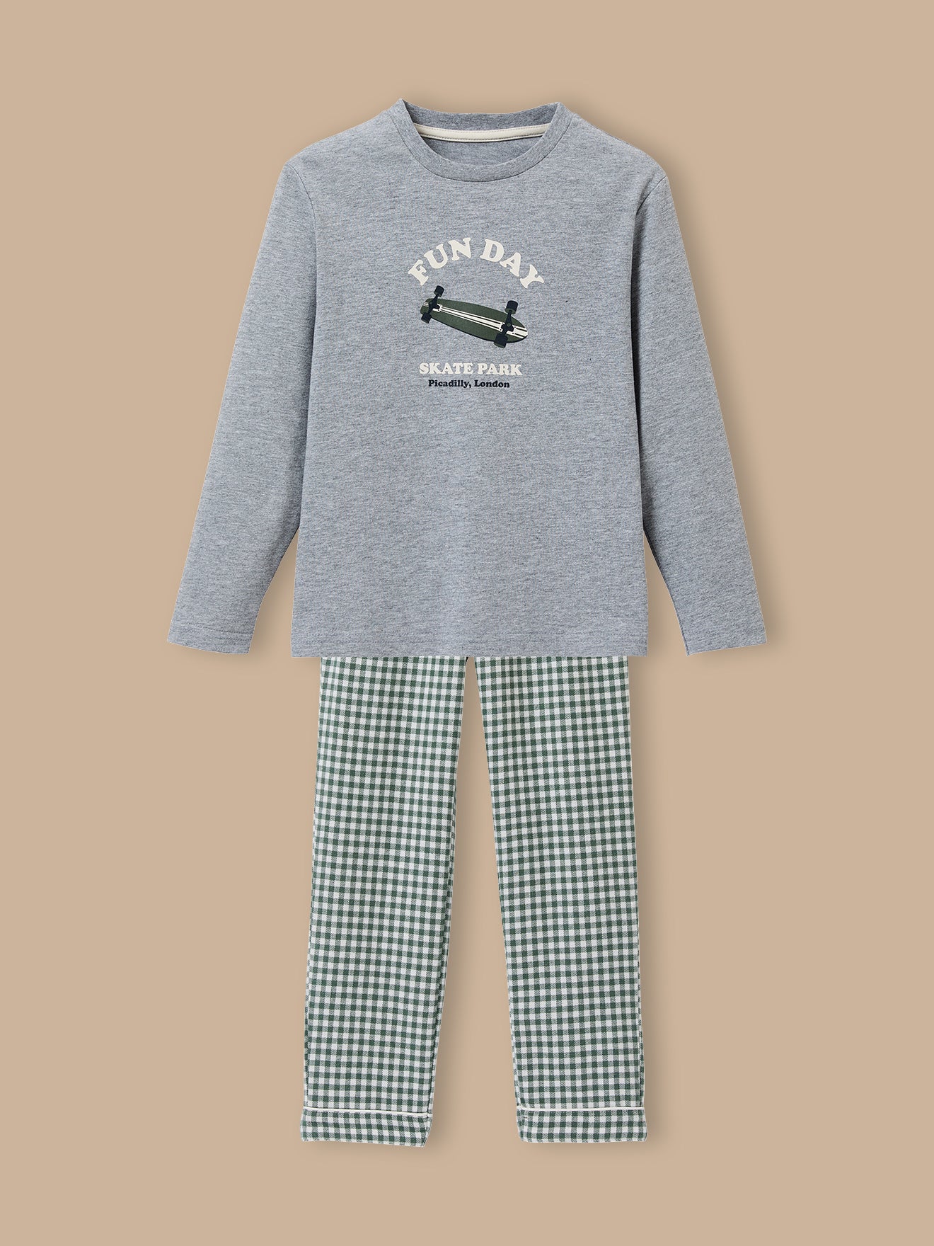 Pyjama imprimé - coton biologique, CYRILLUS