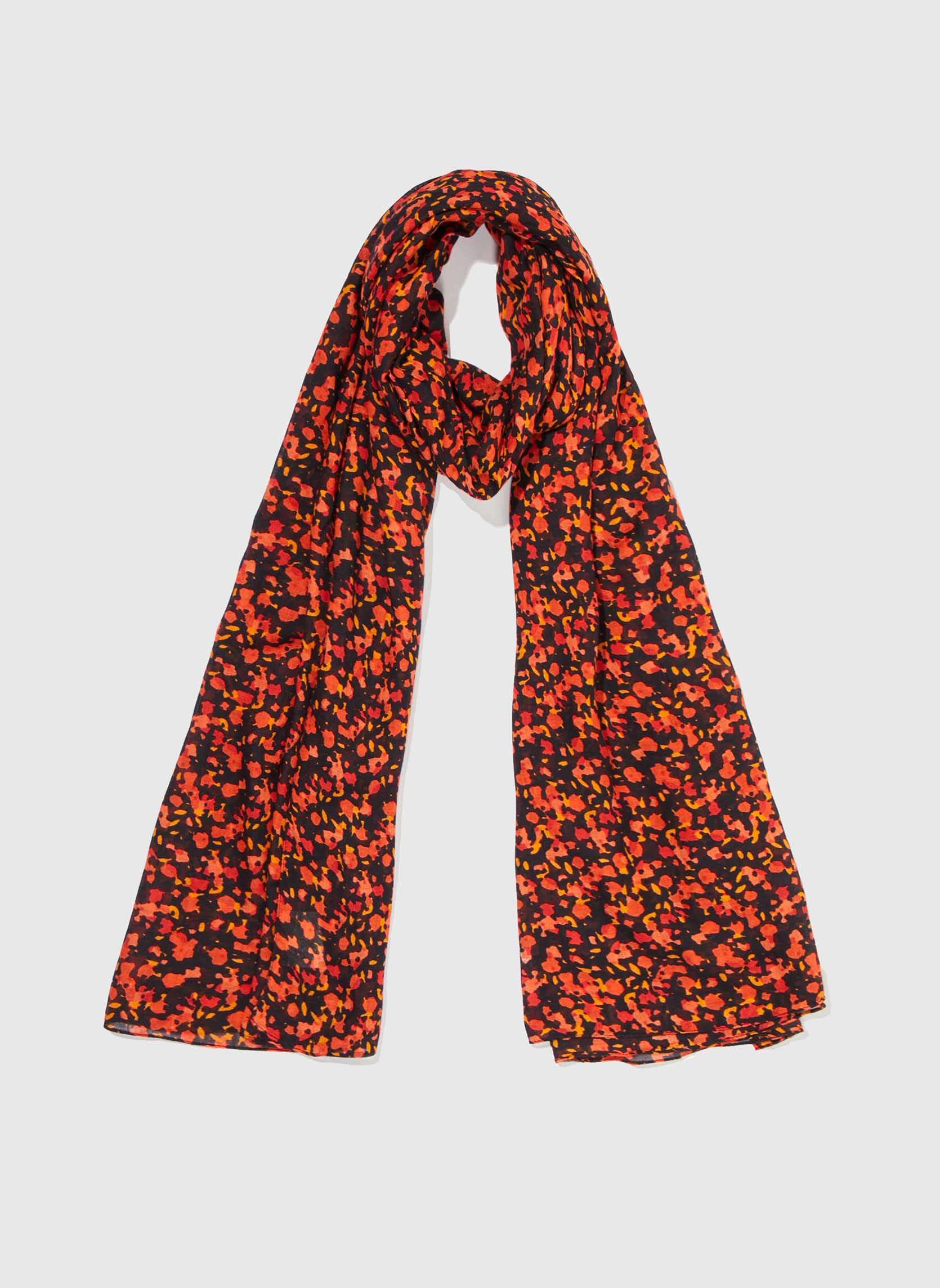 Grand foulard imprimé Ecovero AURELIA, LA FIANCÉE