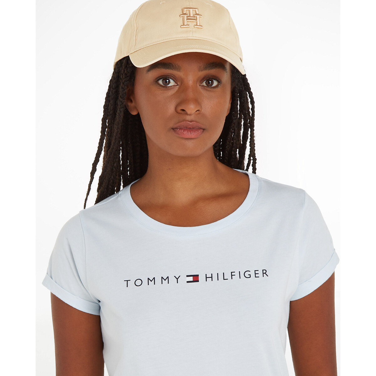 Baseball cap TH SUMMER CAP Tommy Hilfiger, Beige