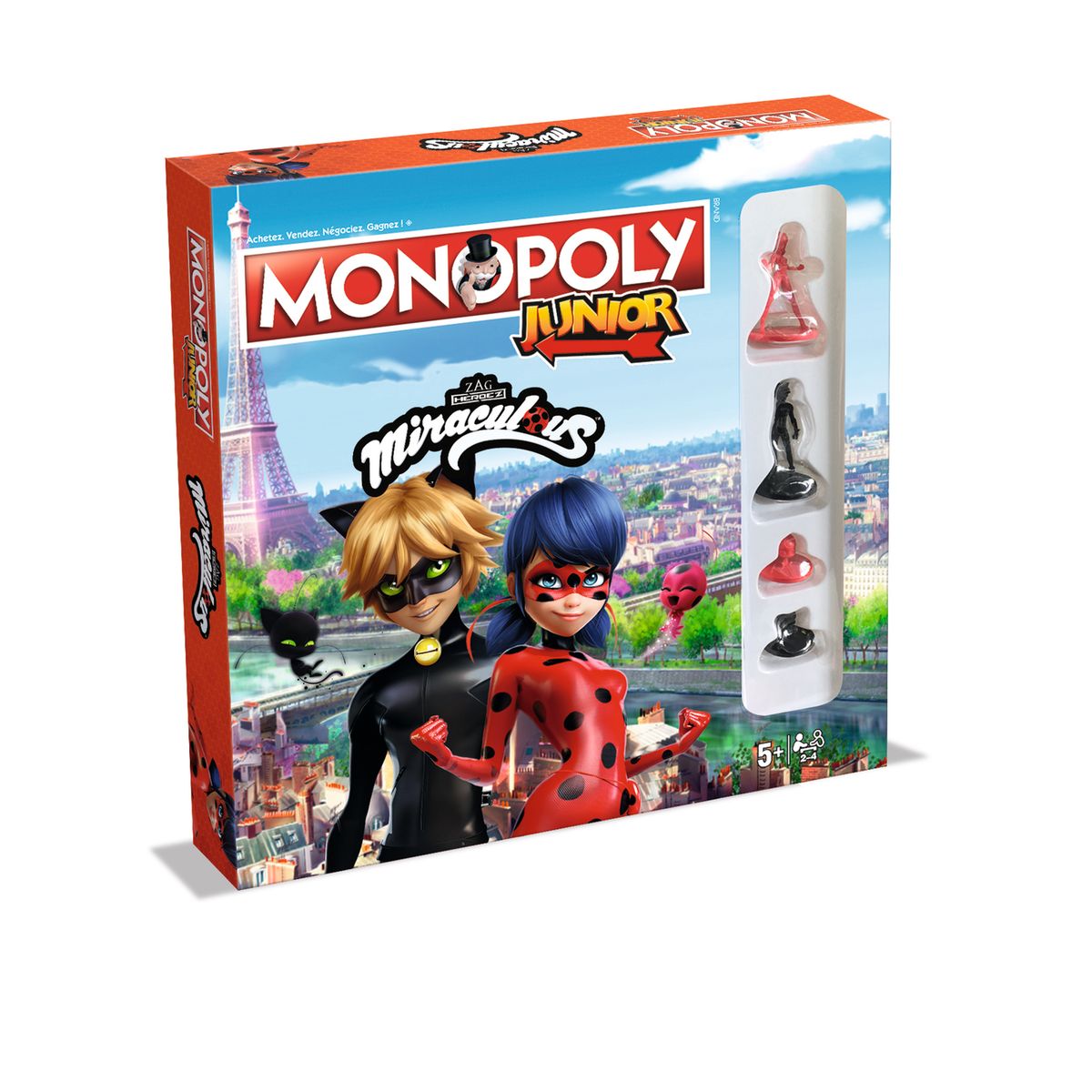Monopoly junior miraculous Winning Moves