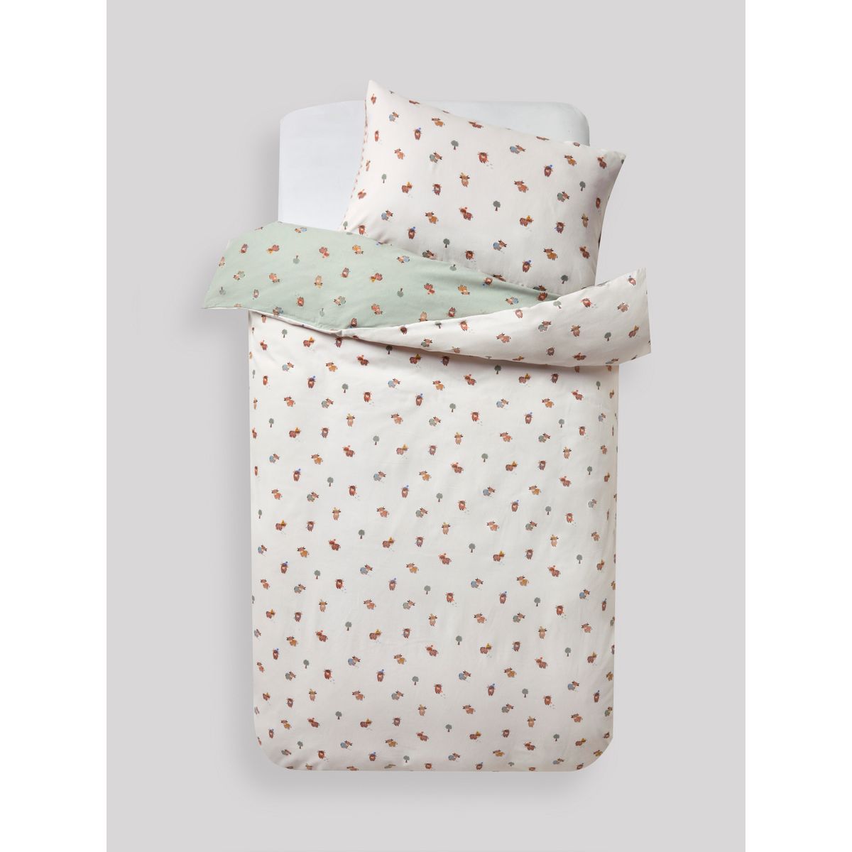 Parure housse de couette et taie d'oreiller, NEXT