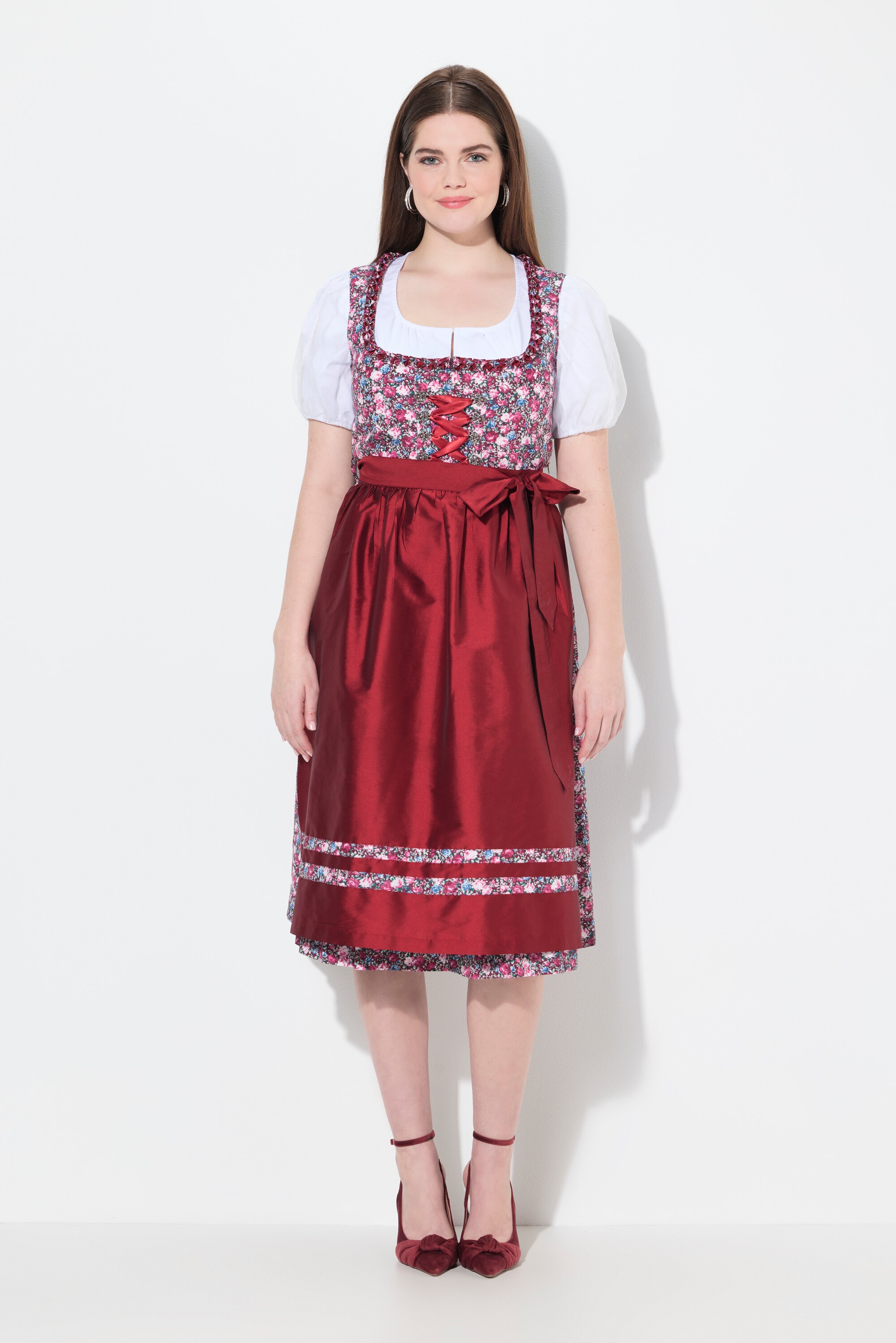 Dirndl lacé sans manches, ULLA POPKEN
