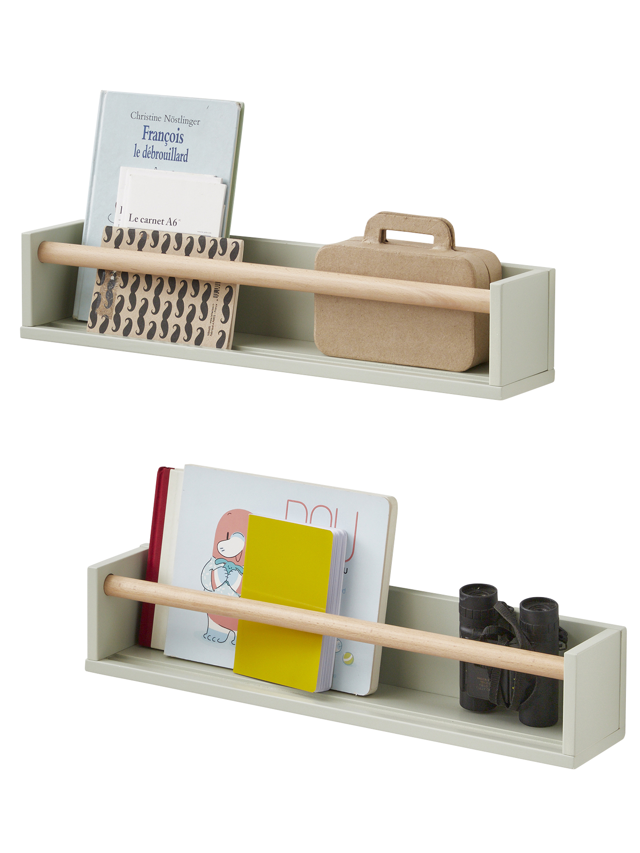 Lot de 2 étagères livres, VERTBAUDET