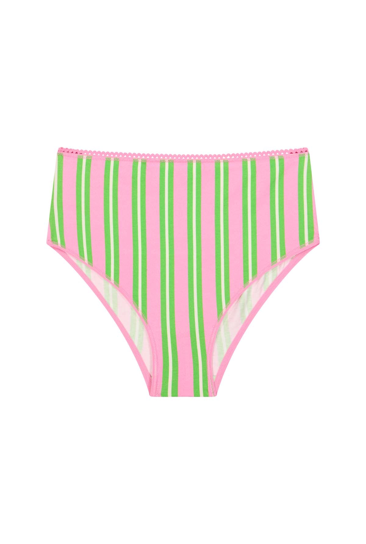 Culotte taille haute trio rayures, WE ARE JOLIES