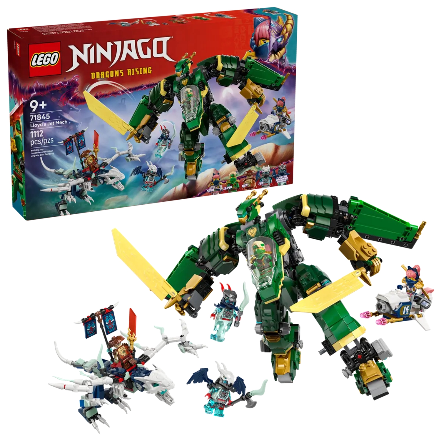 Ninjago L'avion-robot de Lloyd, LEGO