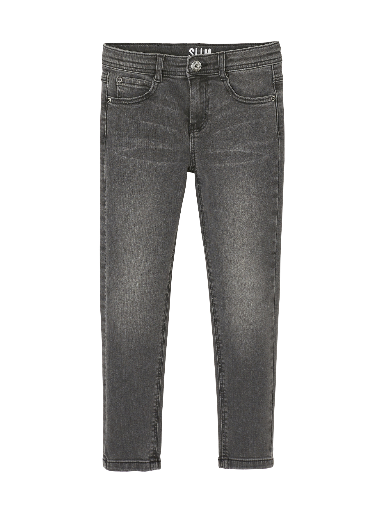 Jean slim MorphologiK "waterless" tour de hanches LARGE, VERTBAUDET