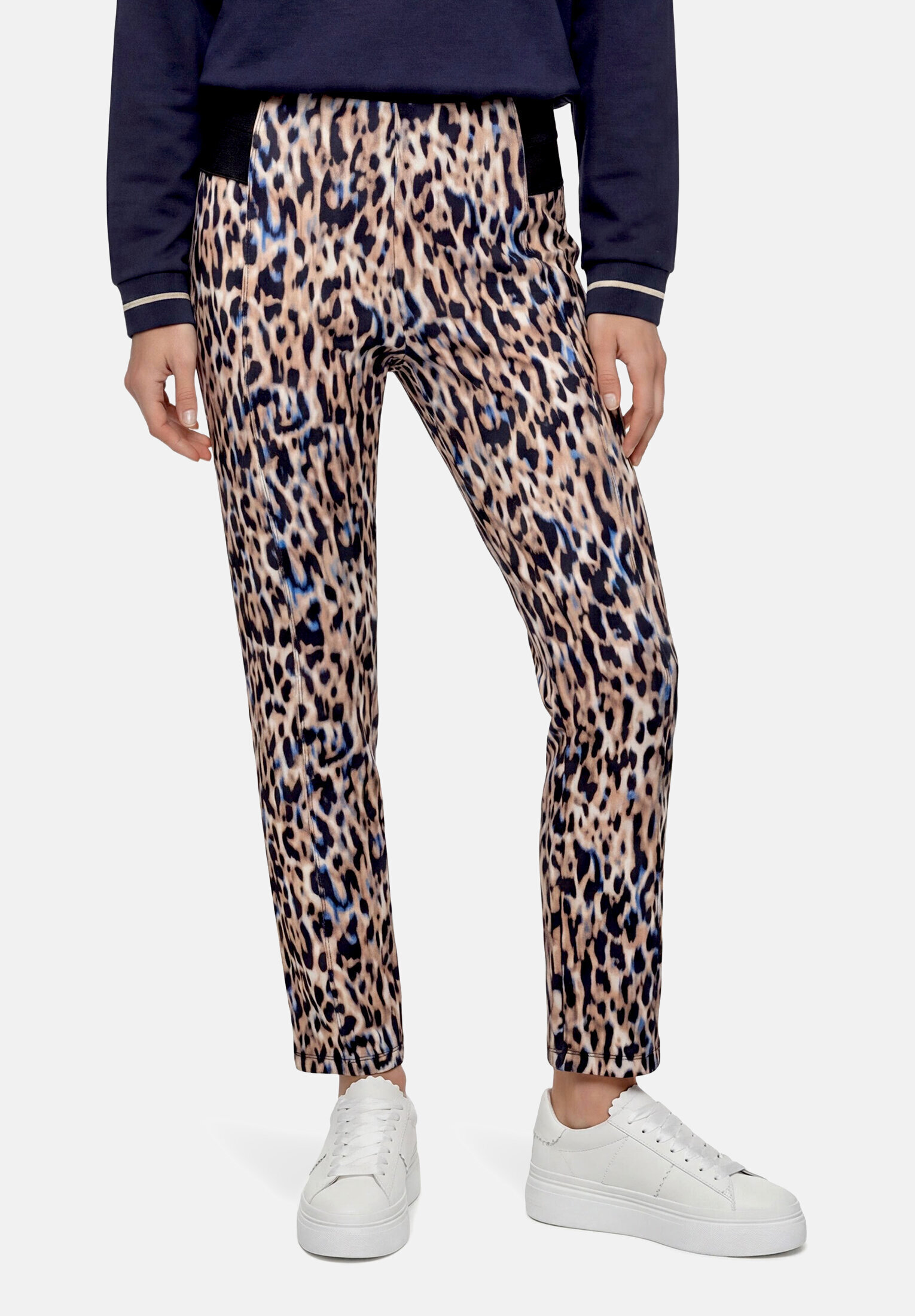 Pantalon basique à taille élastique, BETTY BARCLAY