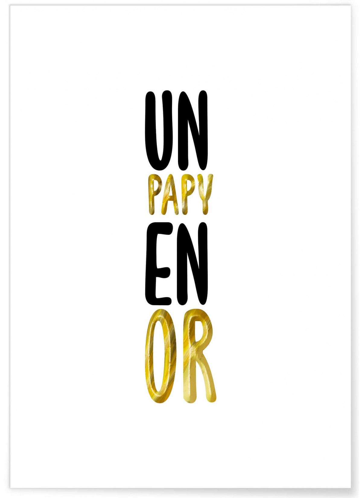 Affiche Papy en Or, L'AFFICHERIE