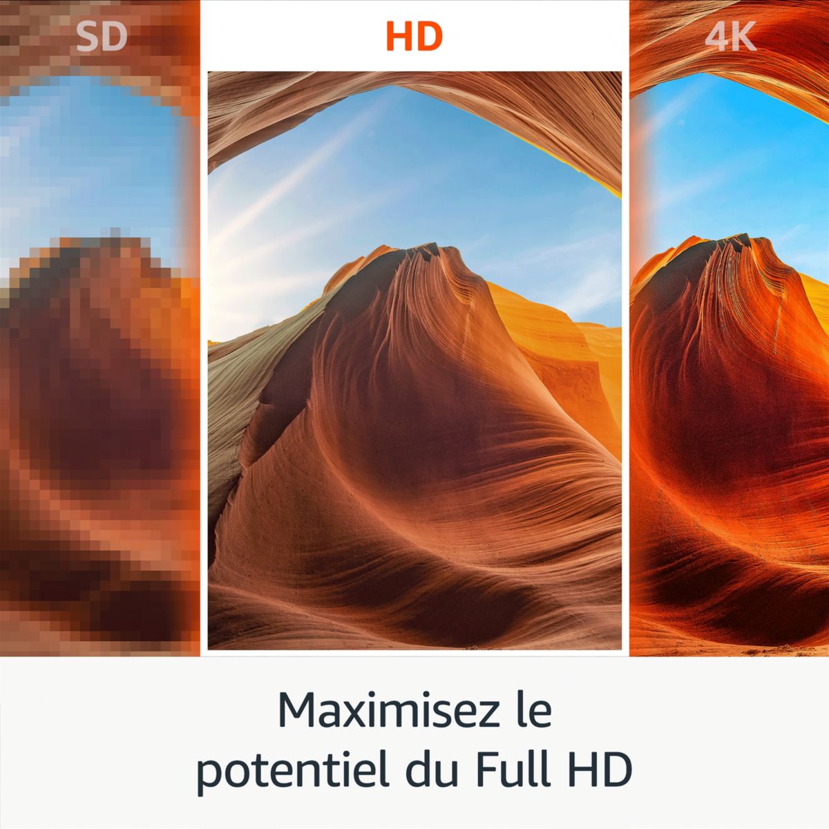 Lecteur multimédia - Amazon - Fire TV Stick 4K Max - 4K HDR - Wi-Fi 6E