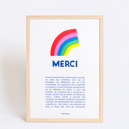 Affiche Merci, EMOI EMOI