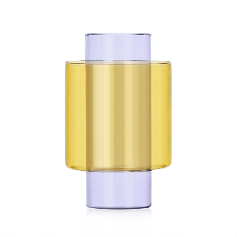 Vase design verre BOREALE C, ICHENDORF