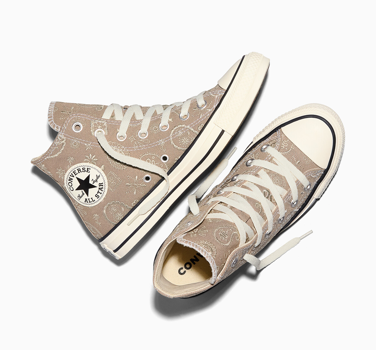 Converse Zapatillas CHUCK TAYLOR ALL STAR HI ELEVATED PAISLEY — photo 4
