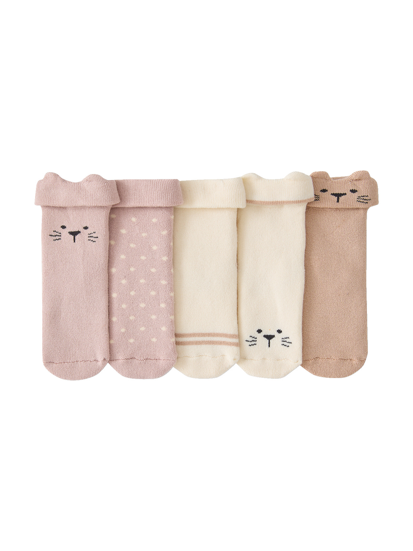 Lot de 5 bottons, VERTBAUDET