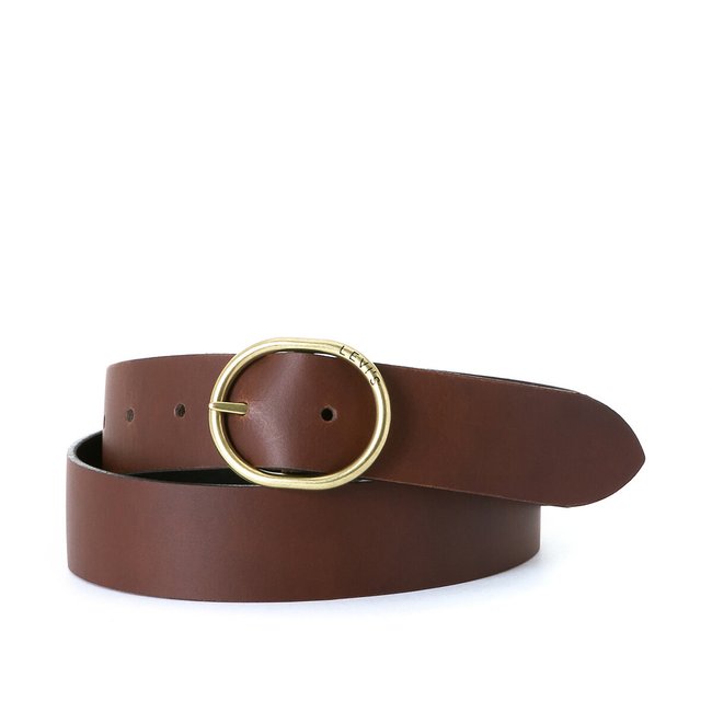 Arletha Leather Reversible Belt, brown/black, LEVI'S