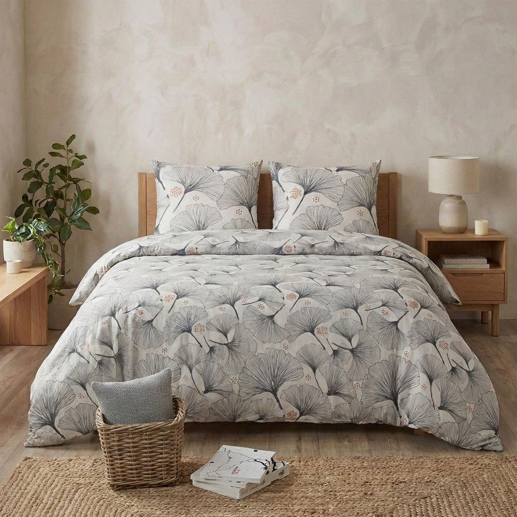 Parure de lit - Housse de couette Coton 57 fils, EDEN