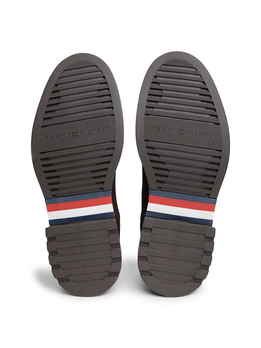 Tommy Hilfiger botas Chelsea de ante Soho en marrón oscuro — foto 7