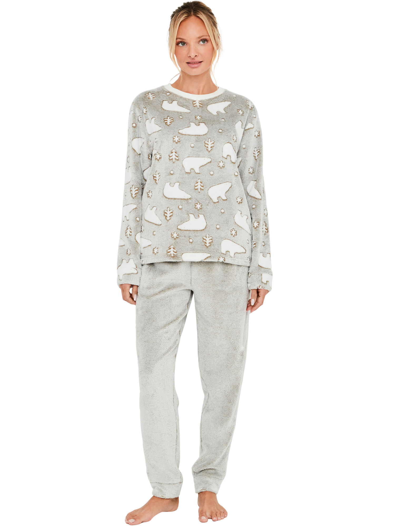 Pyjama polaire pantalon top manches longues Artic, SELMARK
