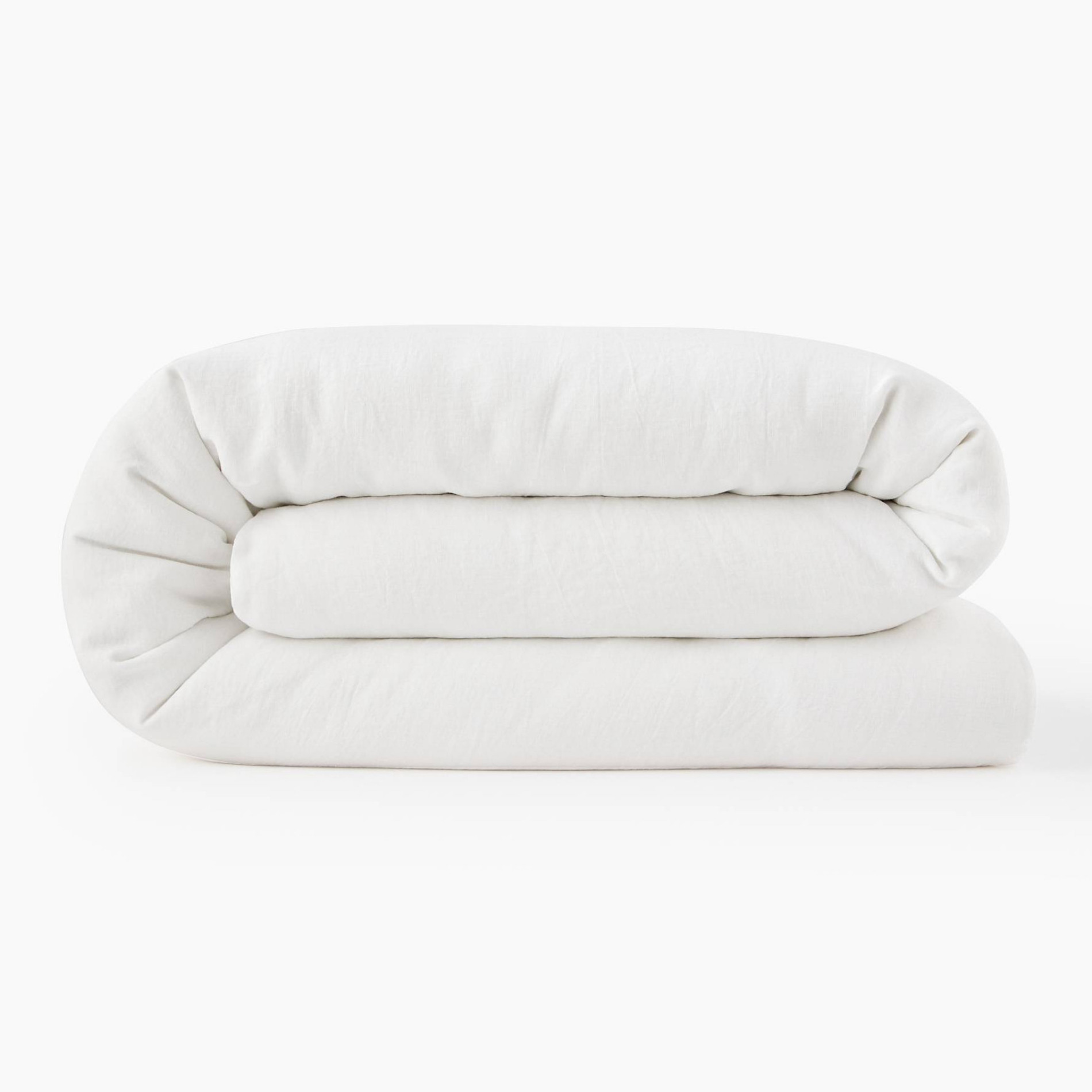 Housse de couette, 100% lin, MONOPRIX