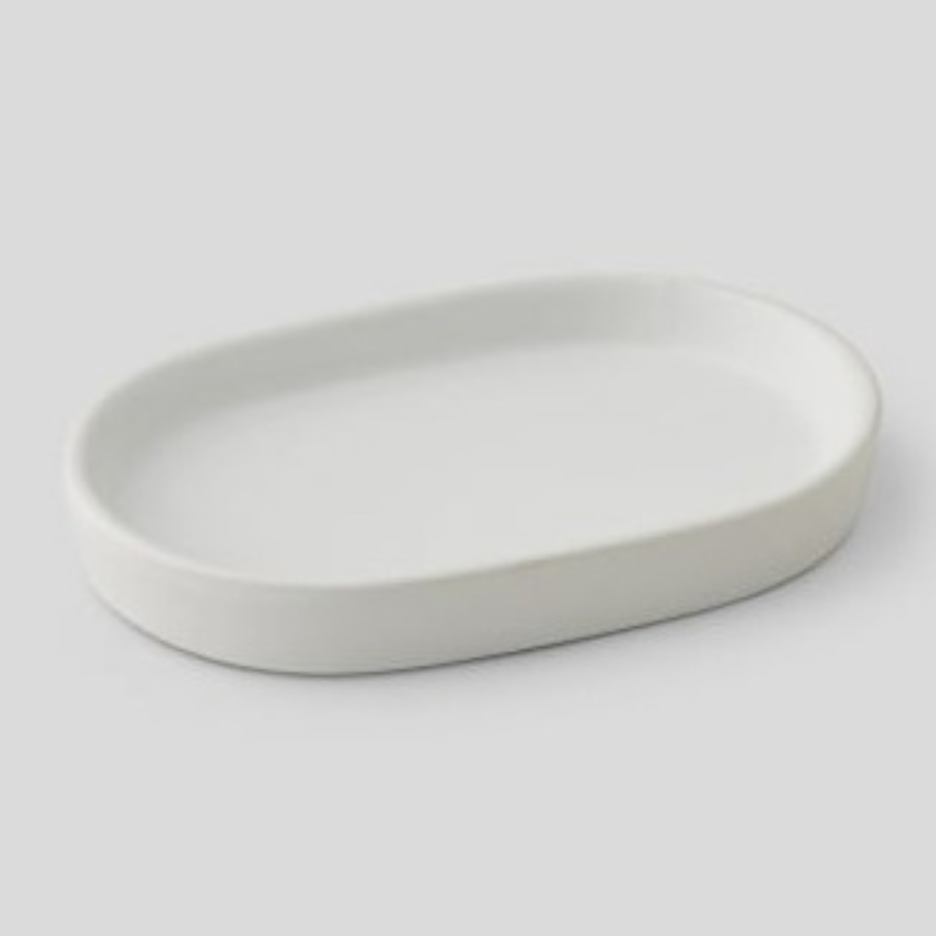 Porte savon Ceramique blanc mat, MONOPRIX MAISON