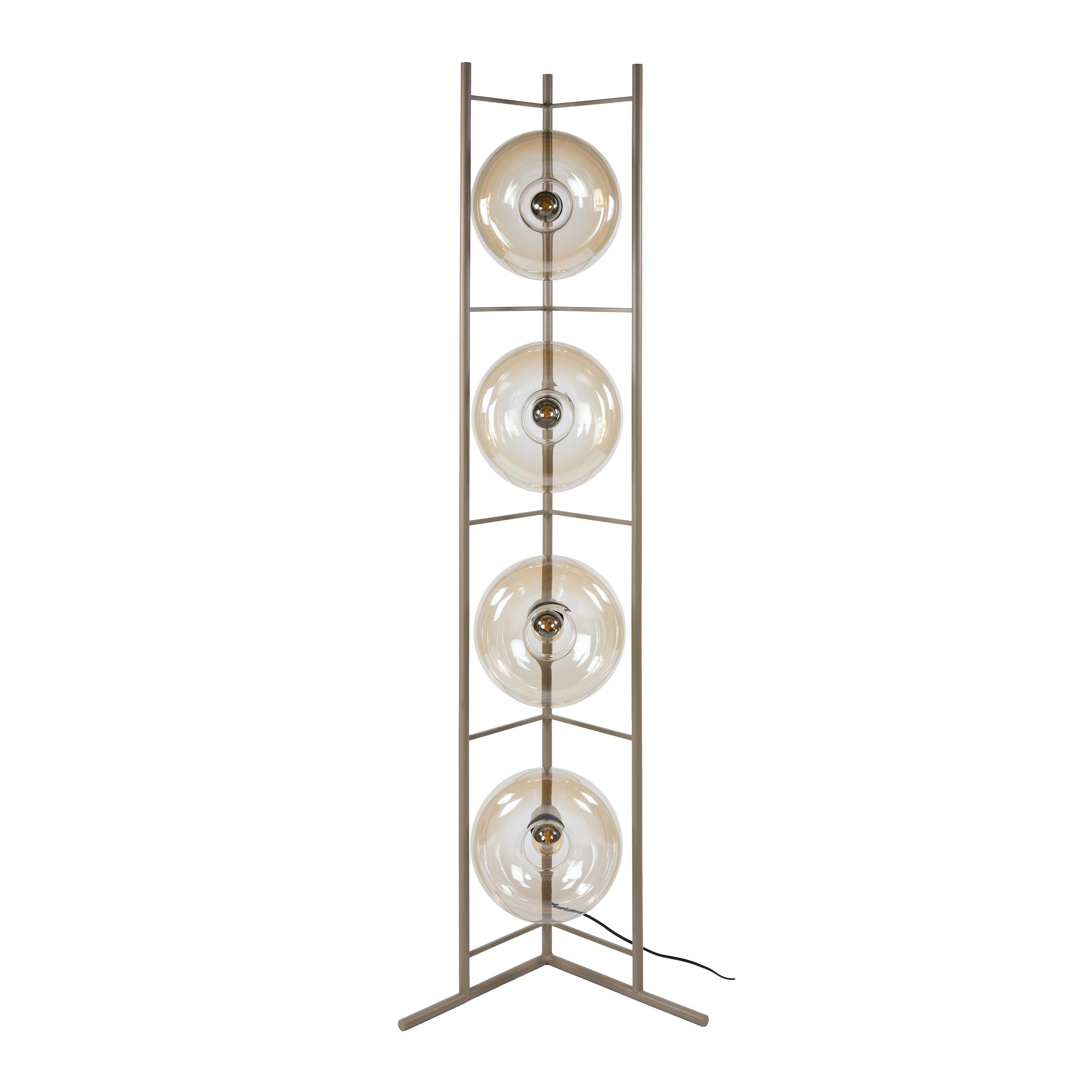Lampadaire en verre 4 abat-jour NIAGARA, PIER IMPORT