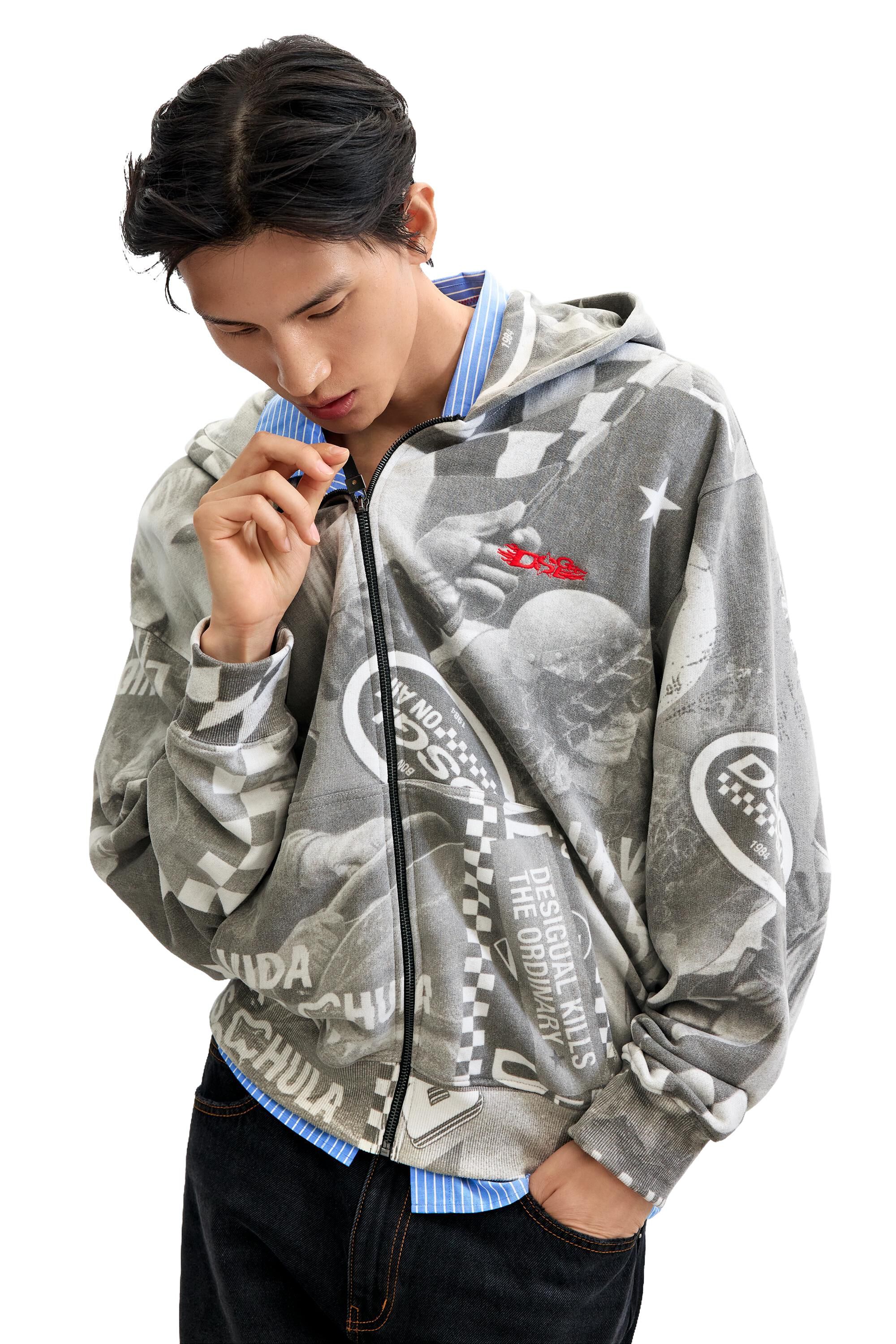 Sweat imprimé, DESIGUAL
