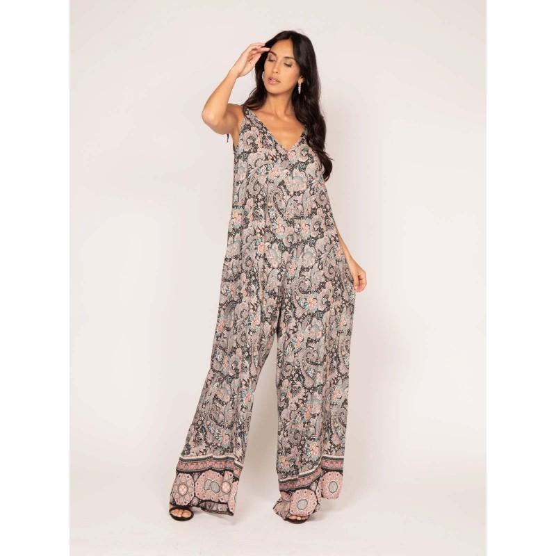 Combi Pantalon Motifs Elie, DONA LISA