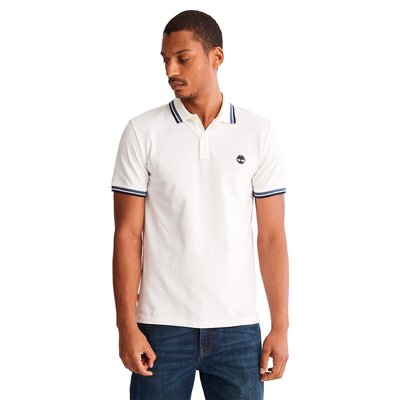 Millers River Polo Shirt in Cotton Pique and Slim Fit TIMBERLAND