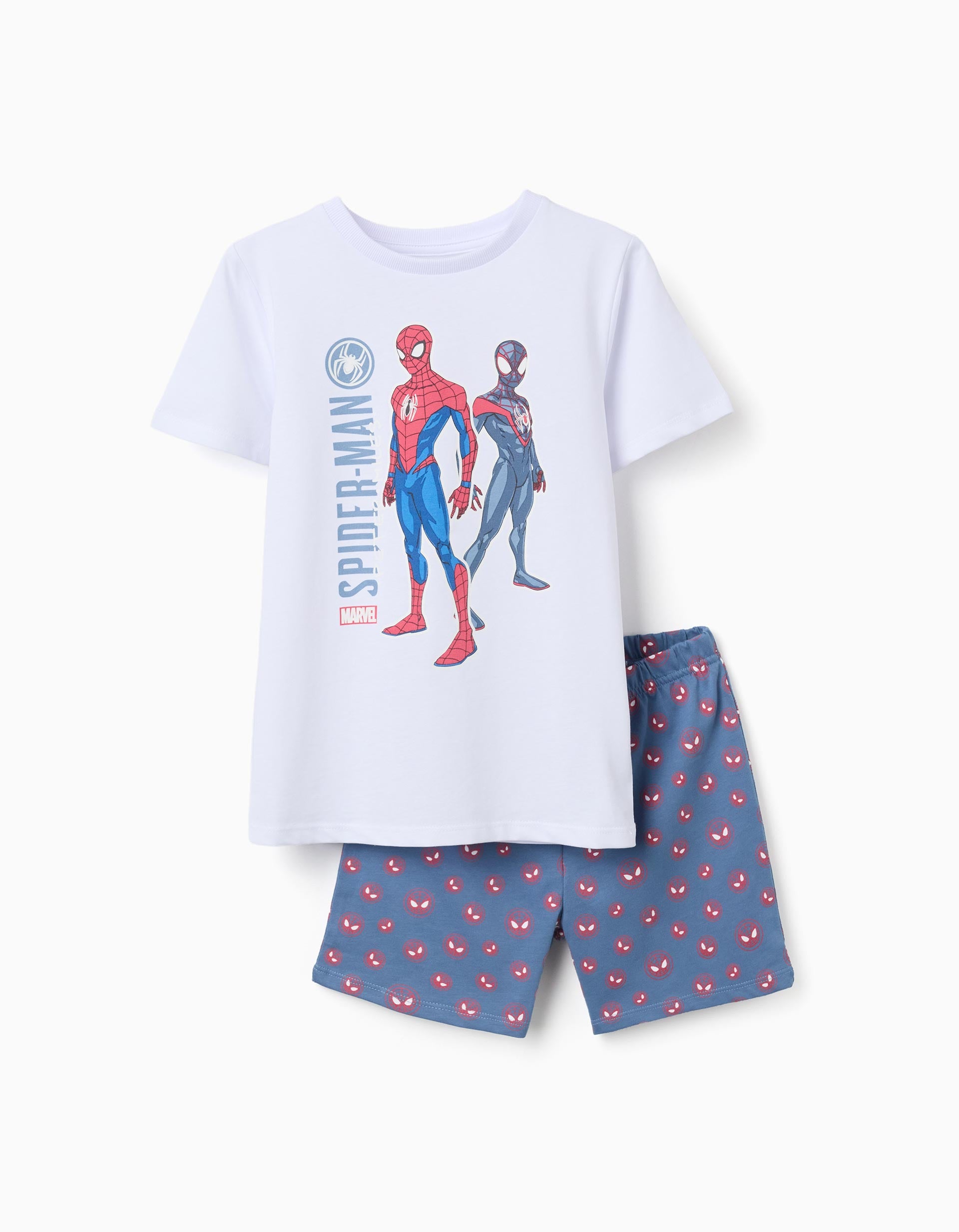 Pyjama court avec imprimé qui brille dans le noir Spider-Man, ZIPPY