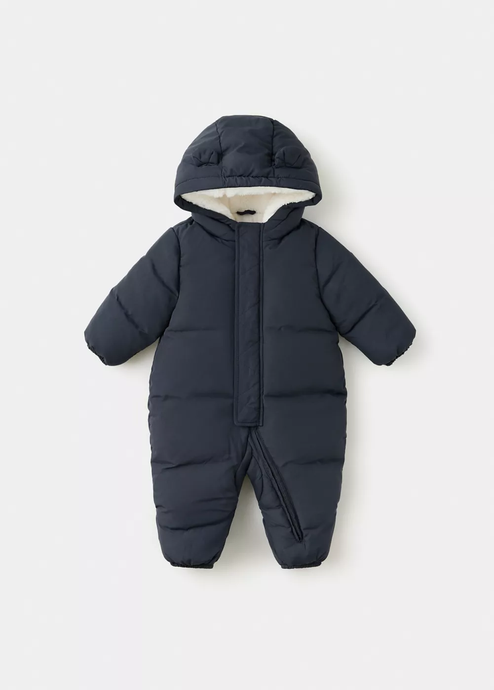 Combi-pilote matelassée capuche oreilles, MANGO BABY