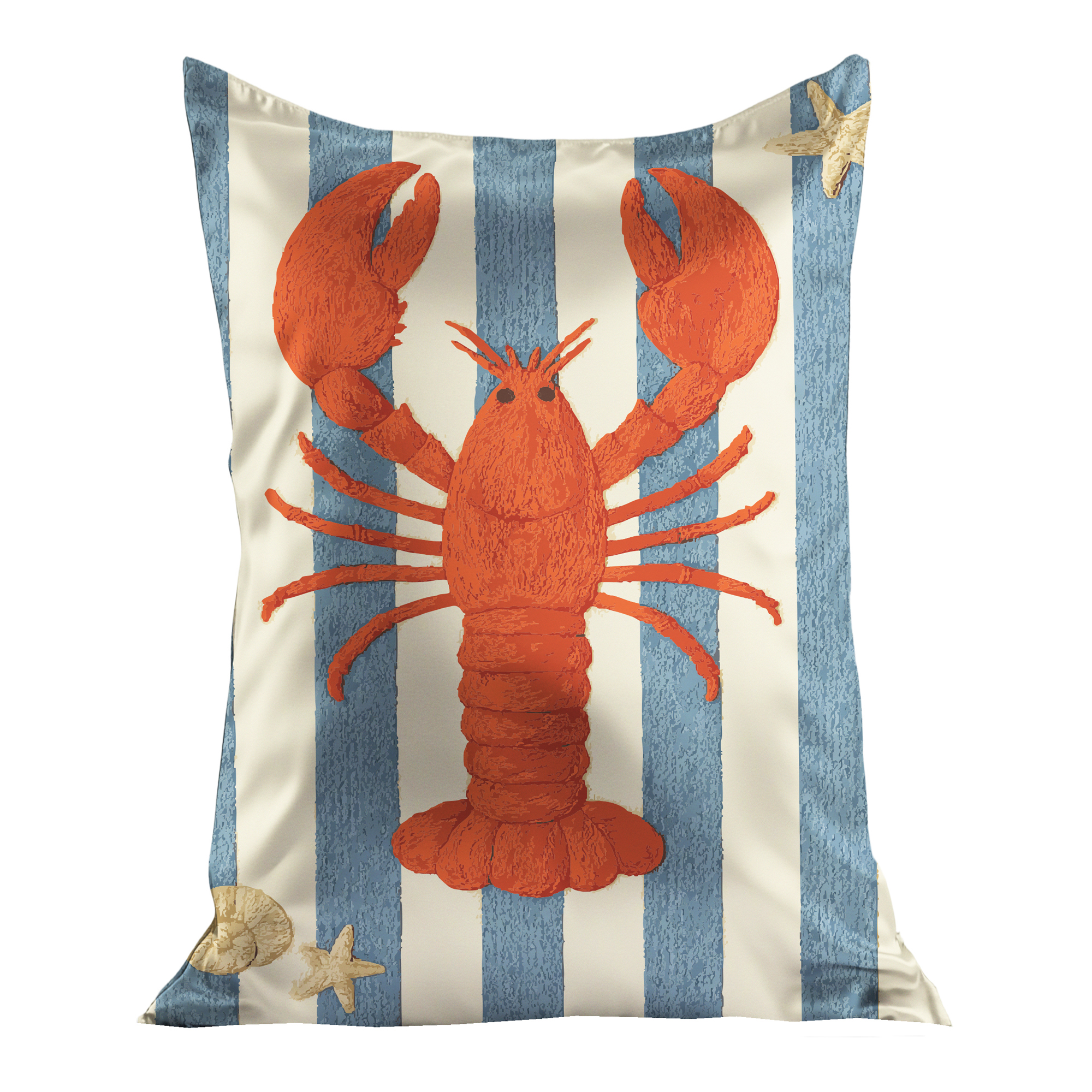 Pouf XL imperméable flottant Homard imprimé, MX HOME