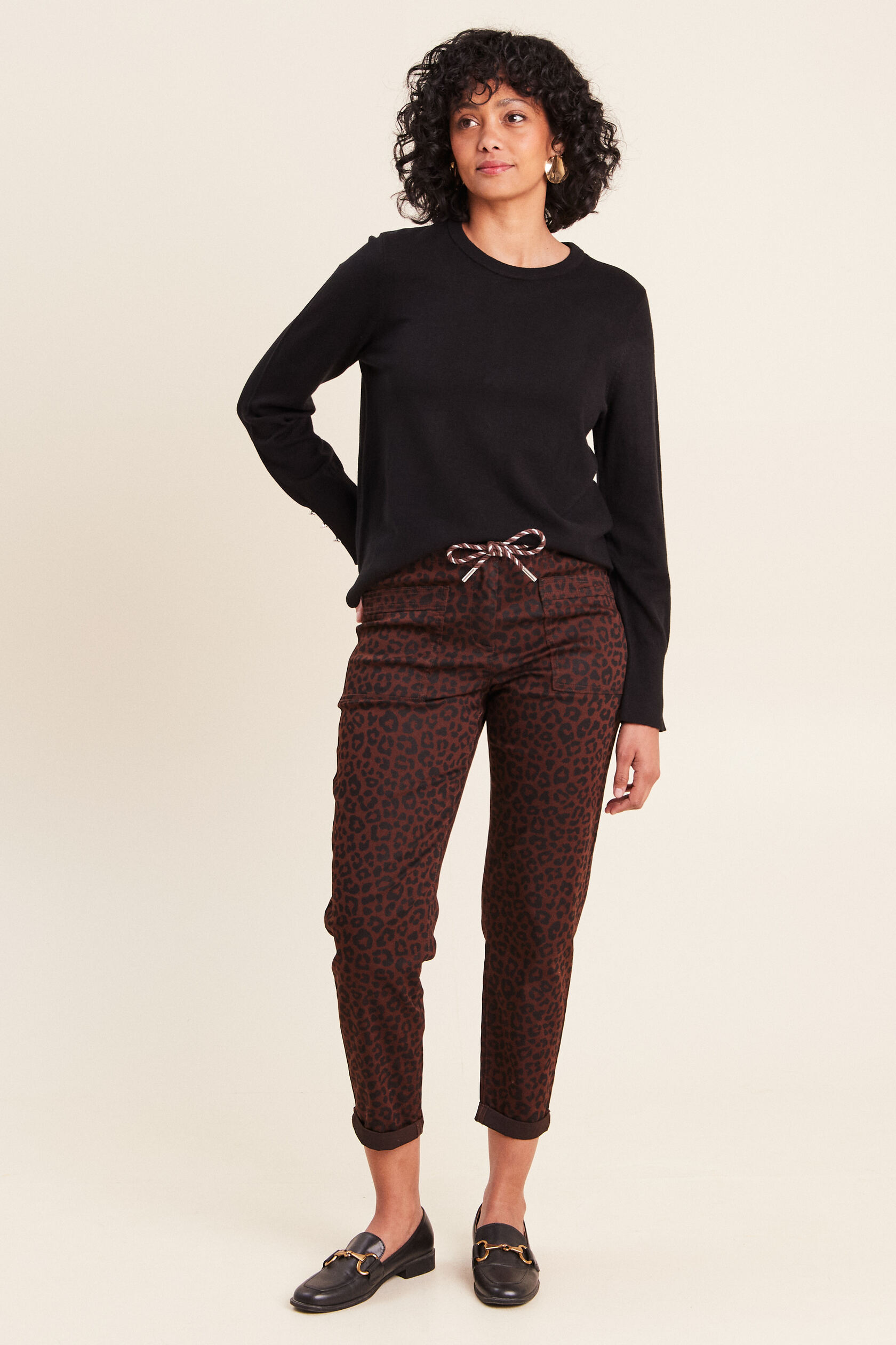 Pull droit col rond manches longues, BREAL