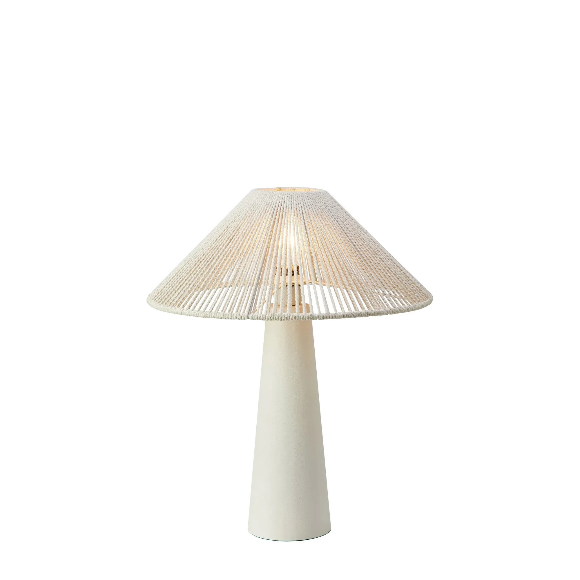 Lampe de table métal et coton FAVORO, MARKSLOJD
