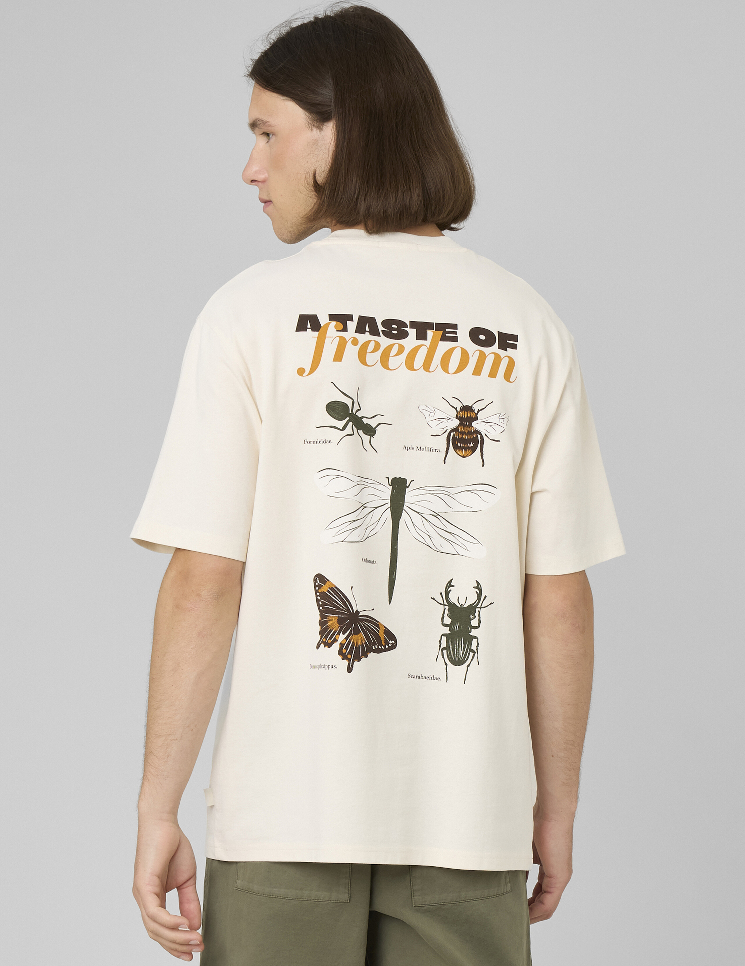 T-shirt imprimé devant / dos, BZB