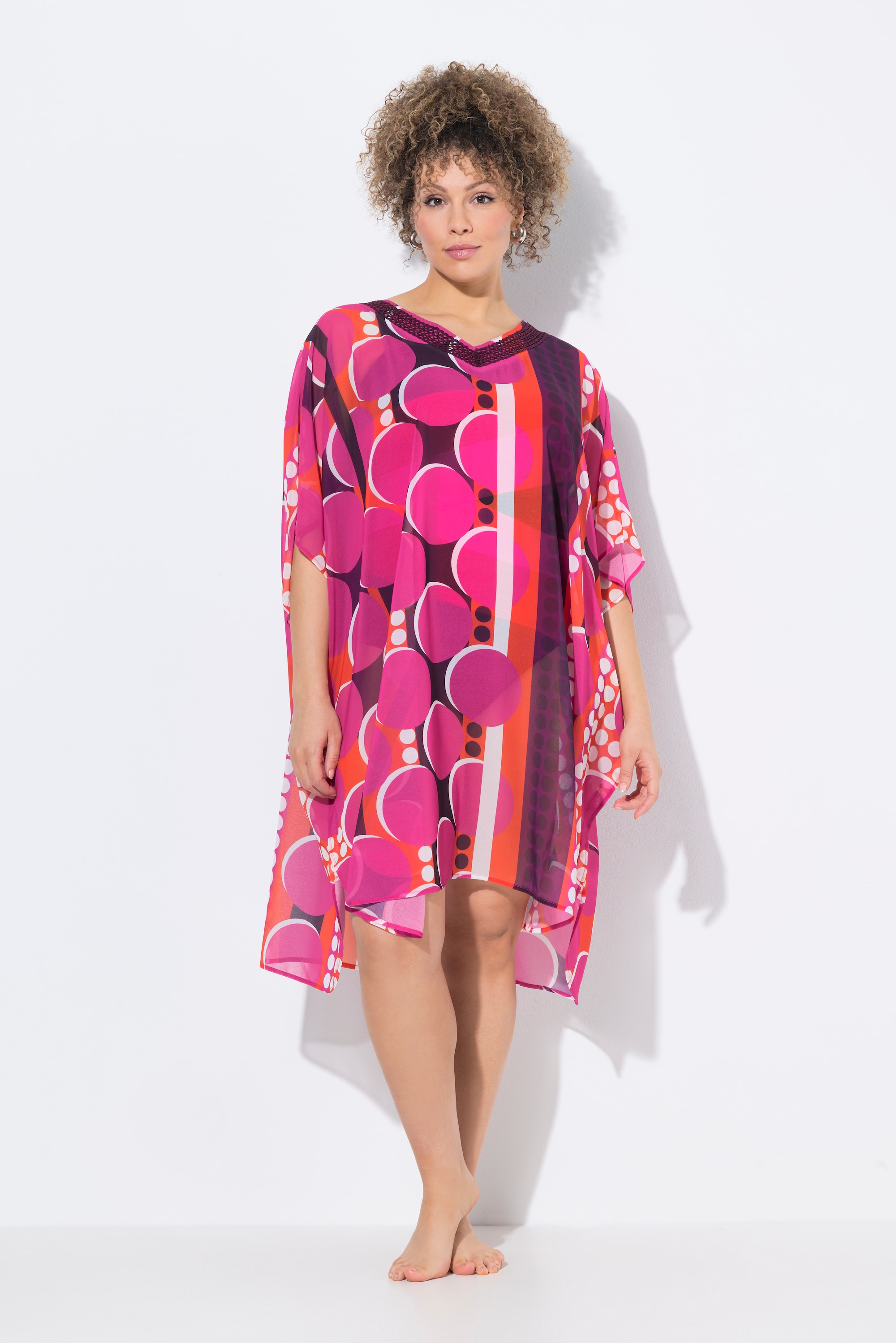 Tunique en mousseline oversize., ULLA POPKEN