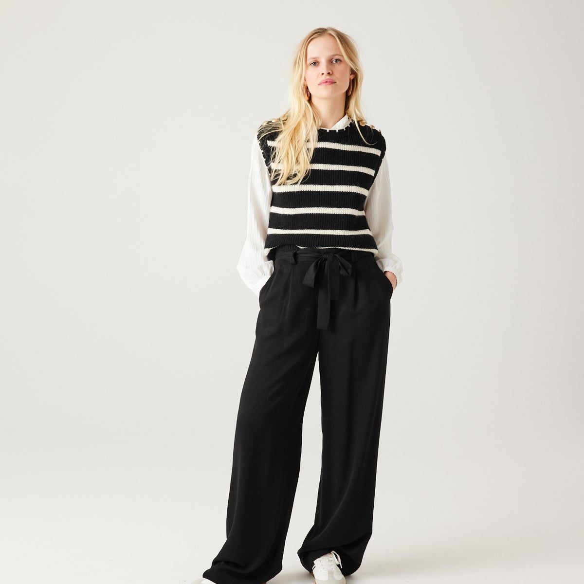 Pantalon simili cuir promod outlet